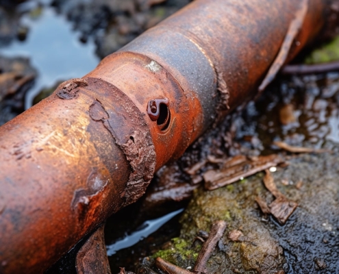 Finding the Source of Rusty Water