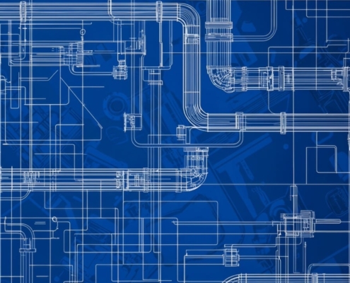 Plumber repiping Raleigh NC home in fall to prevent winter pipe bursts