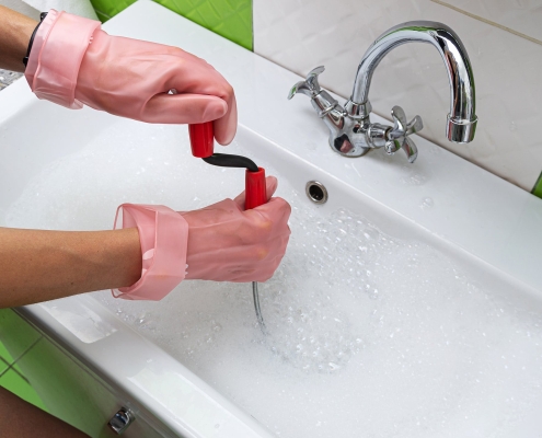 Clogged Drain? Learn the Basics of Drain Cleaning.